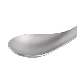 Detailansicht Löffelseite SilverAnt Titanium Spork
