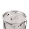 Siebdeckel auf dem SilverAnt Titanium 350ml Cup with Lid