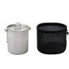 SilverAnt Titanium 750ml Pot mit Henkel mit Packsack