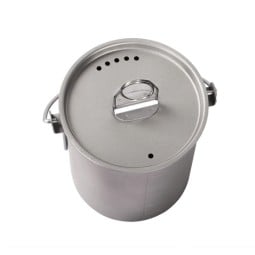 SilverAnt Titanium 750ml Pot mit Henkel mit Siebdeckel