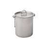 Rückansicht mit Skala am SilverAnt Titanium 750ml Pot mit Henkel