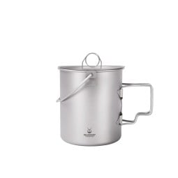 SilverAnt Titanium 750ml Pot mit Henkel
