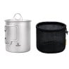 SilverAnt Titanium 500ml Cup with Lid mit Packsack