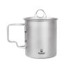 SilverAnt Titanium 500ml Cup with Lid