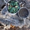 SilverAnt 2250ml Titanium 3-Piece Camping Cookware im Einsatz