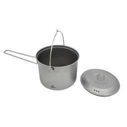 SilverAnt Titanium Hanging Pot 2l