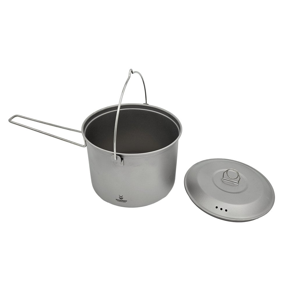 SilverAnt Titanium Hanging Pot 2l