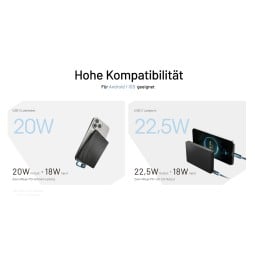 Nitecore Powerbank POCKET10000 für Android und iOS geeignet