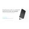 Nitecore Powerbank POCKET10000 mit integriertem USB Kabel