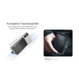 Nitecore Powerbank POCKET10000 mit kompakten Abmessungen