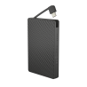 Ansicht ausgeklapptes USB Kabel der Nitecore Powerbank POCKET10000