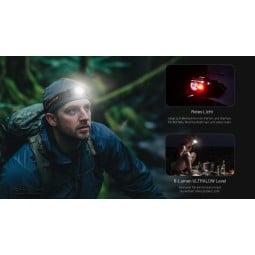 Nitecore HA11 V2 Stirnlampe mit Rotlicht und Extra Low Modus