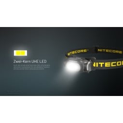 Nitecore HA11 V2 Stirnlampe mit hochwertiger UHE LED