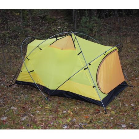 Hilleberg Stangenhalter Set Innenzelt beim Tarra verwendet