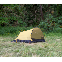 Hilleberg Stangenhalter Set Innenzelt beim Standard Innenzelt verwendet