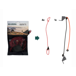 Inhalt Hilleberg Stangenhalter Set Innenzelt Akto und Enan