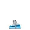 HydraPak Flux Bottle 750 ml Tahoe Blue eingerollt