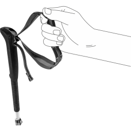 Handschlaufe am Leki Skysolo FX.One Carbon Trekkingstöcke