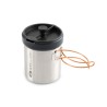 GSI Glacier Personal Javapress Kaffeepresse mit Pressstempel aufgesetzt