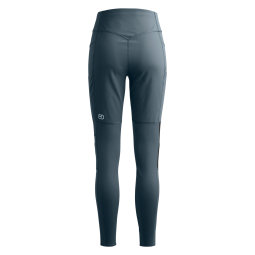 Rückseite Ortovox Seceda Tights Damen Dark Arctic Grey