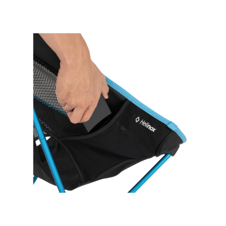 Helinox Chair One (re) Campingstuhl Black mit Tasche an der Seite