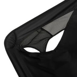 Helinox Chair One Highback (re) blackout mit atmungsaktiven Seiten