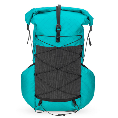 Liteway Gramless Rucksack Ecopak 35L Teal Frontansicht