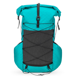 Liteway Gramless Rucksack Ecopak 35L Teal Frontansicht
