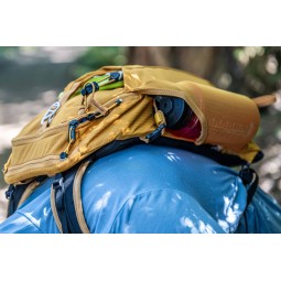 Exped Skyline 12 Tagesrucksack liegt nah am Rücken an