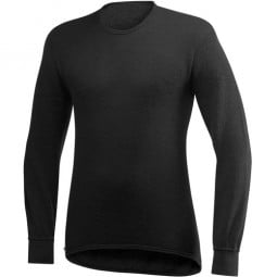 Woolpower Crewneck 200 in der Farbe Schwarz