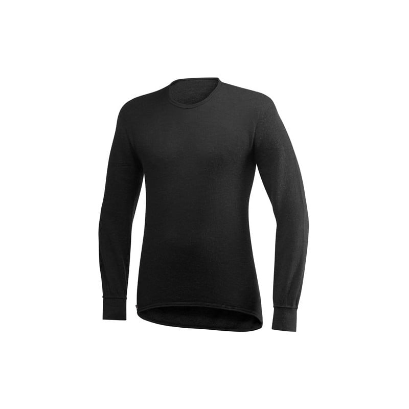 Woolpower Crewneck 200 in der Farbe Schwarz