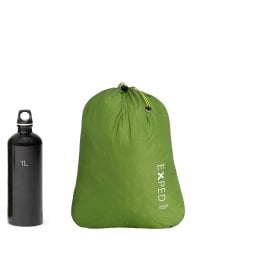 Exped Stuffbag Ultra 8 Packsack Meadow Größenvergleich