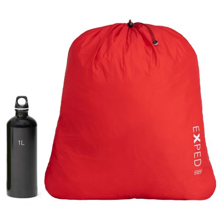 Exped Stuffbag Ultra 31 Packsack Chili Größenvergleich