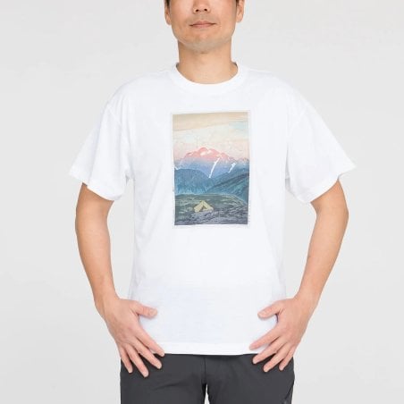 Montbell Wickron T-Shirt Tsurugisan No Asa Frontansicht