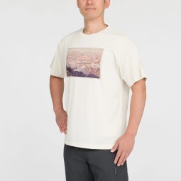 Montbell Wickron T-Shirt Grand Canyon Bone White