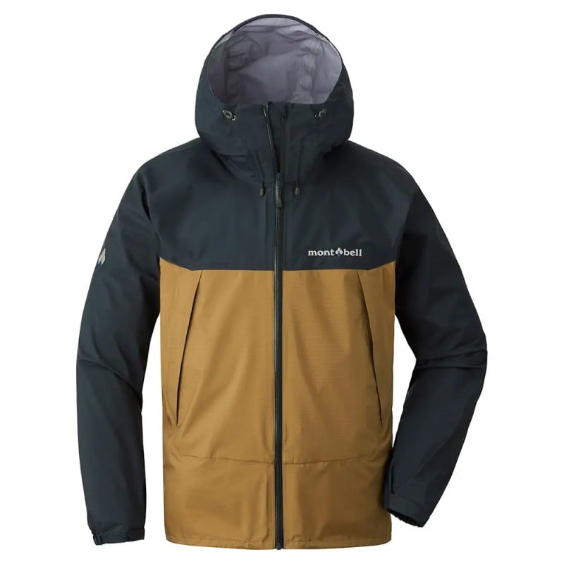 Montbell Thunder Pass Jacket Regenjacke Graphite Ocher Montbell Thunder Pass Jacket Regenjacke Graphite Ocher