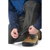Montbell Thunder Pass Pants Regenhose Gunmetal mit Reißverschlussöffnung unten am Bein