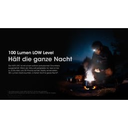Nitecore HA15 UHE Stirnlampe mit langer Leuchtdauer
