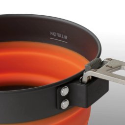 Sea to Summit Frontier UL Collapsible Pot 1L  mit Markierung für maximale Fülllinie