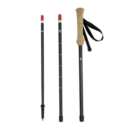 Gossamer Gear LT5 Carbon Trekkingstöcke - einzelner Stock auseinander gebaut
