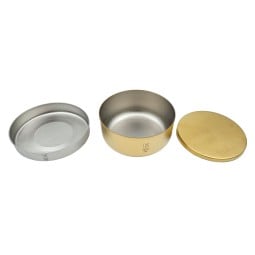Keith Titanium CC Lunch Box 1L mit Teller und Deckel daneben