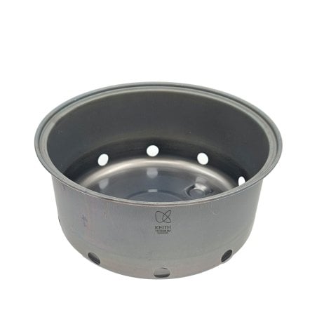 Keith Titanium Portable Grill Einzelansicht Grillschale