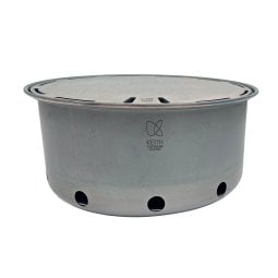 Keith Titanium Portable Grill mit kompaktem Packmaß