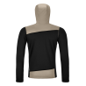 Ortovox Fleece Light Hoody Black Raven Rückseite