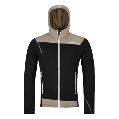 Ortovox Fleece Light Hoody M Black Raven