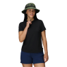 Outdoor Research Odyssey Bucket Hat Willow Atoms von weiblichem Model getragen