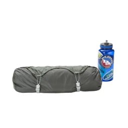 Big Agnes Copper Spur UL1 Zelt Lichen Green Packsack Frontansicht
