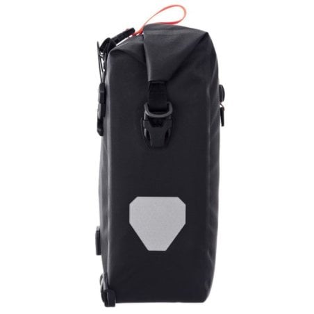 ORTLIEB Gravel-Pack Single Black Matt - mit seitlichen Reflektoren