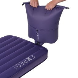 Exped MegaMat Ultra Isomatte mit Packsack, der auch als Pumpsack dient