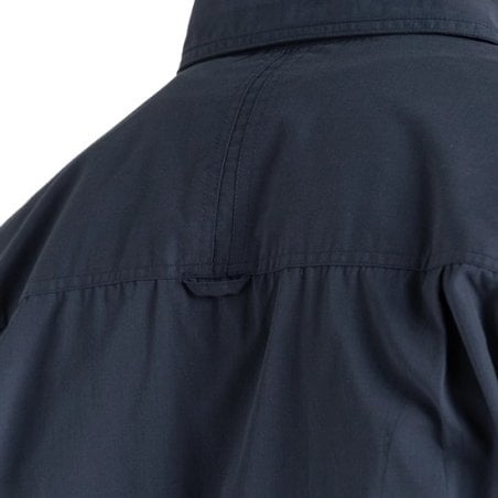 Aufhängeschlaufe an der Rückseite der Craghoppers NosiLife Kiwi Langarmshirt Ombre Blue